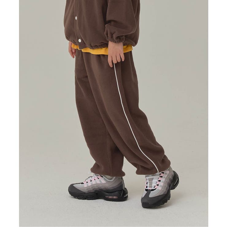 ブラウン | WEB限定  KUDOZ.B フリースボトム(セットアップ可)  10分丈 | F.O.Online Store