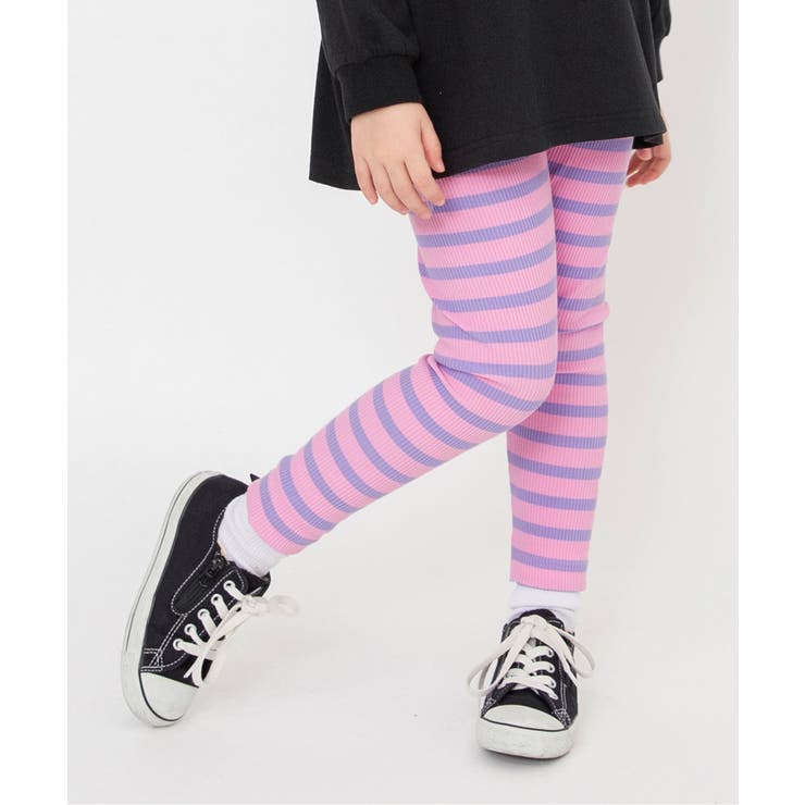 WEB限定  ボーダーリブパンツ | F.O.Online Store | 詳細画像1 