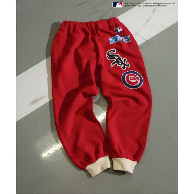 レッド | WEB限定 【MLB】スウェットボトム(セットアップ可)  10分丈 | F.O.Online Store