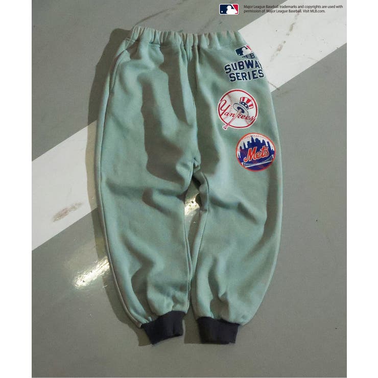 サックス | WEB限定 【MLB】スウェットボトム(セットアップ可)  10分丈 | F.O.Online Store