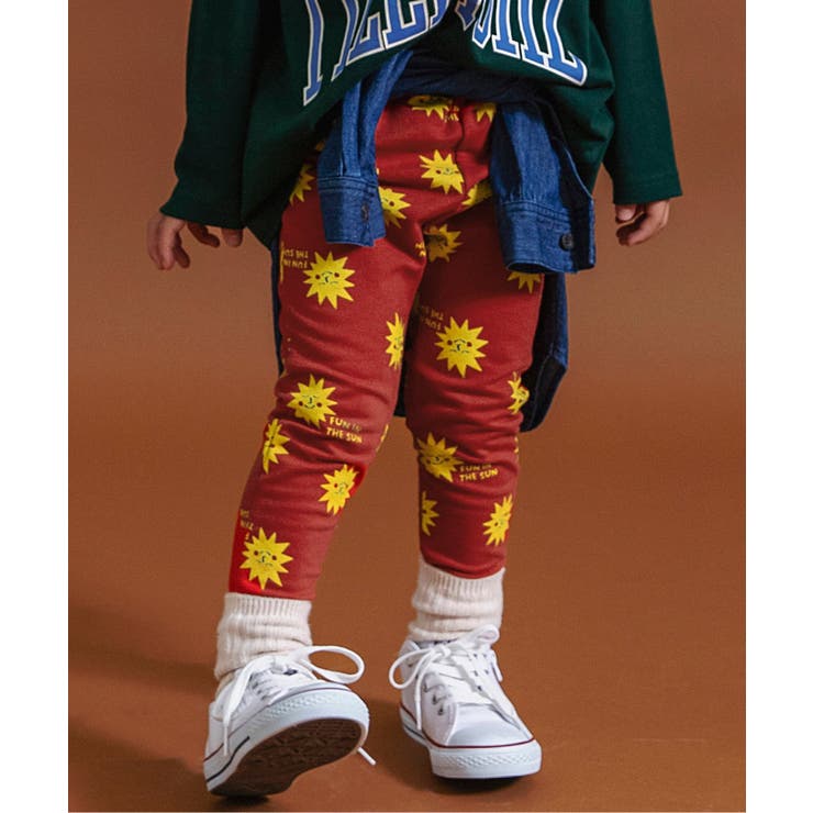 レッド | DAISUKI 総柄パンツ  9分丈 | F.O.Online Store