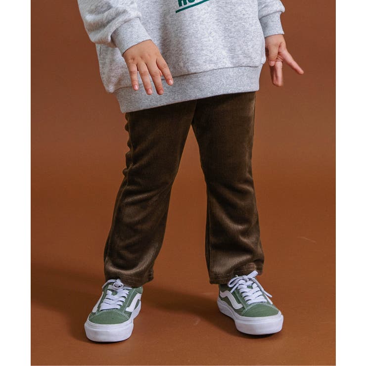 ブラウン | DAISUKI カットコールフレアパンツ  10分丈 | F.O.Online Store