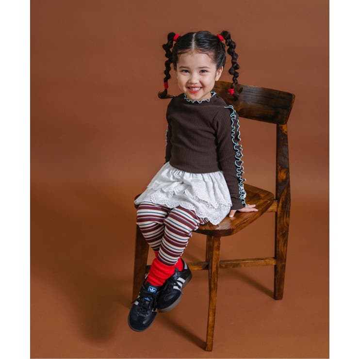 DAISUKI リブボーダーパンツ  9分丈 | F.O.Online Store | 詳細画像11 