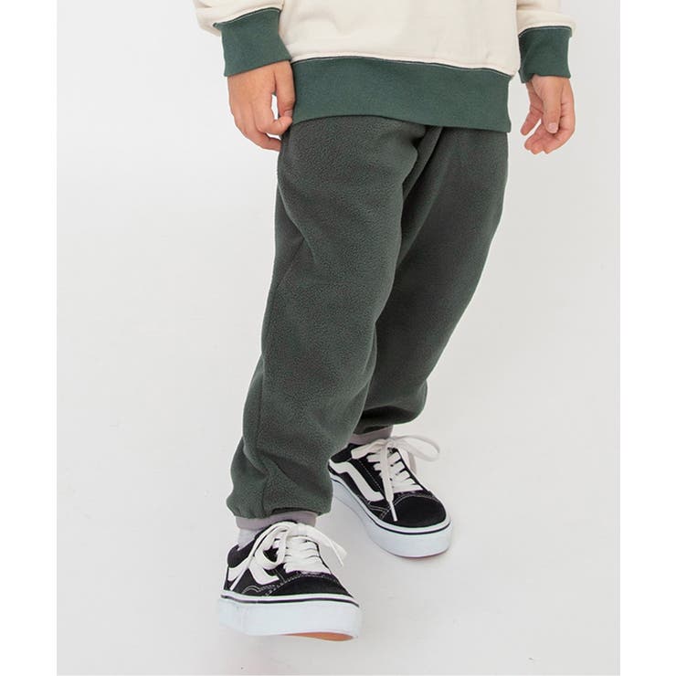 ダークグリーン | WEB限定  フリースパンツ(セットアップ可)  10分丈 | F.O.Online Store