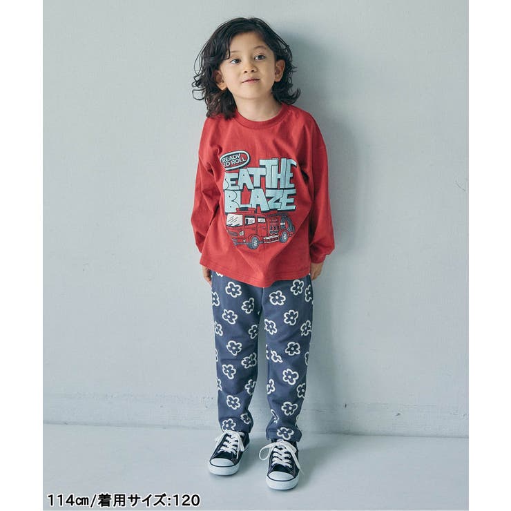 【WEB限定 】DAISUKIゆったり総柄パンツ  10分丈 | F.O.Online Store | 詳細画像8 