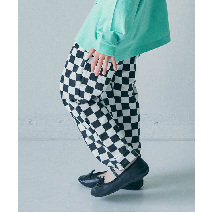 チェック柄 | 【WEB限定 】DAISUKIゆったり総柄パンツ  10分丈 | F.O.Online Store