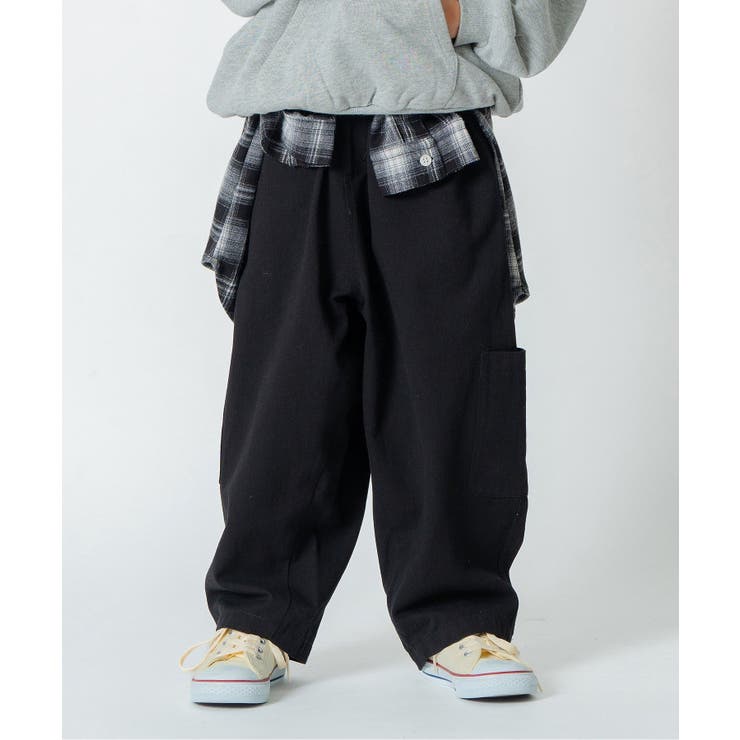 ブラック | 【AAAL PROD】ワイドシェフパンツ  10分丈 | F.O.Online Store