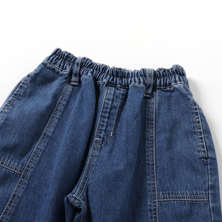 グラデーションブリーチデニムパンツ 10分丈[品番：FOKK0020614