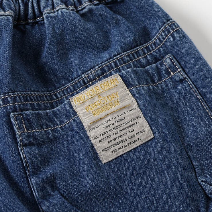 極美品✨プリーツプリーズ　4ポケット　デニム転写柄　パンツ　グラデーション 極美品✨プリーツプリーズ 4ポケット デニム転写柄 パンツ