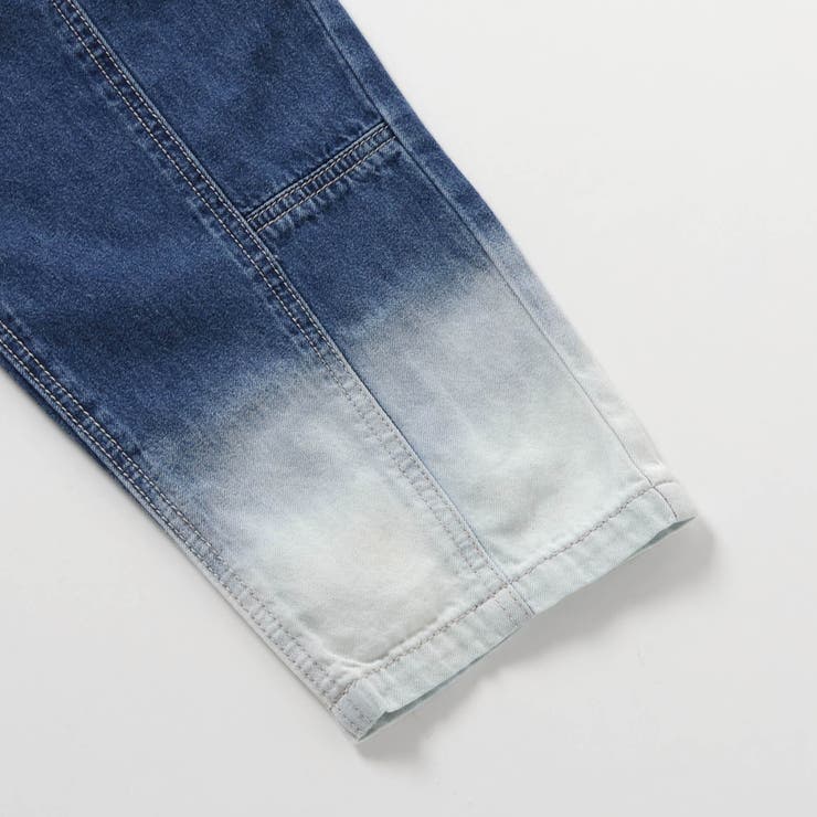 グラデーションブリーチデニムパンツ 10分丈[品番：FOKK0020614