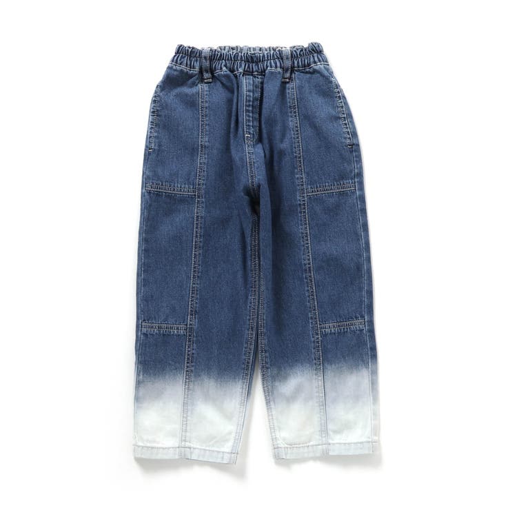 グラデーションブリーチデニムパンツ 10分丈[品番：FOKK0020614
