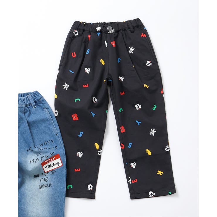 ブラック | ディズニーキャラクター/シェフパンツ  10分丈 | F.O.Online Store