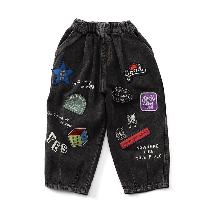 ワッペンデニムパンツ  10分丈 | F.O.Online Store | 詳細画像2 
