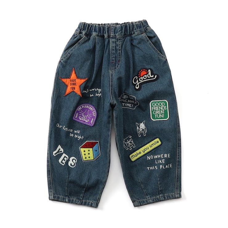ワッペンデニムパンツ  10分丈 | F.O.Online Store | 詳細画像3 