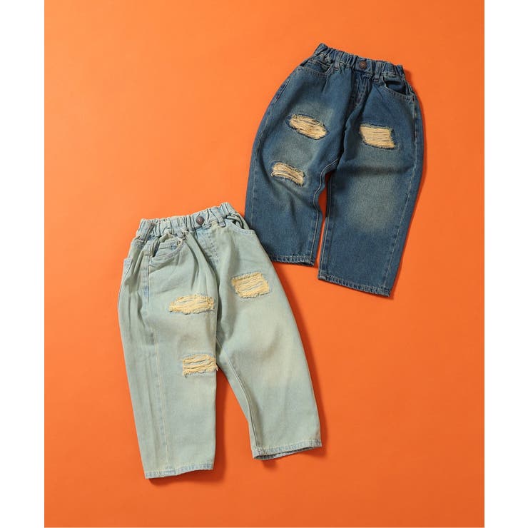 ダメージデニムパンツ  10分丈 | F.O.Online Store | 詳細画像17 