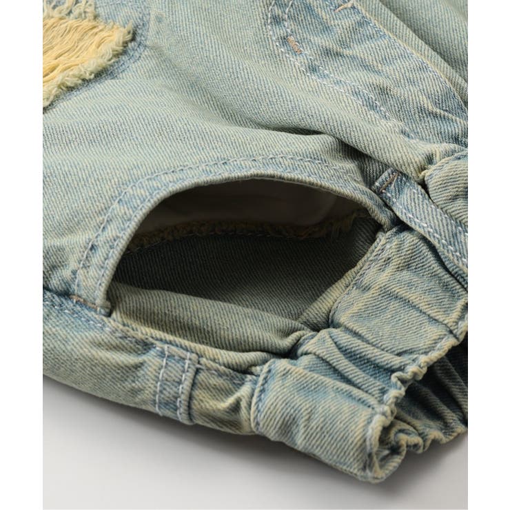 ダメージデニムパンツ  10分丈 | F.O.Online Store | 詳細画像8 