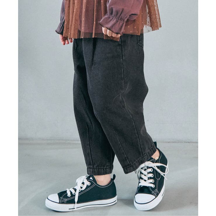 WEB限定  ゆったりタックデニムパンツ | F.O.Online Store | 詳細画像1 
