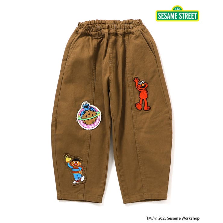 WEB限定  セサミストリート ワッペンパンツ  10分丈 | F.O.Online Store | 詳細画像2 