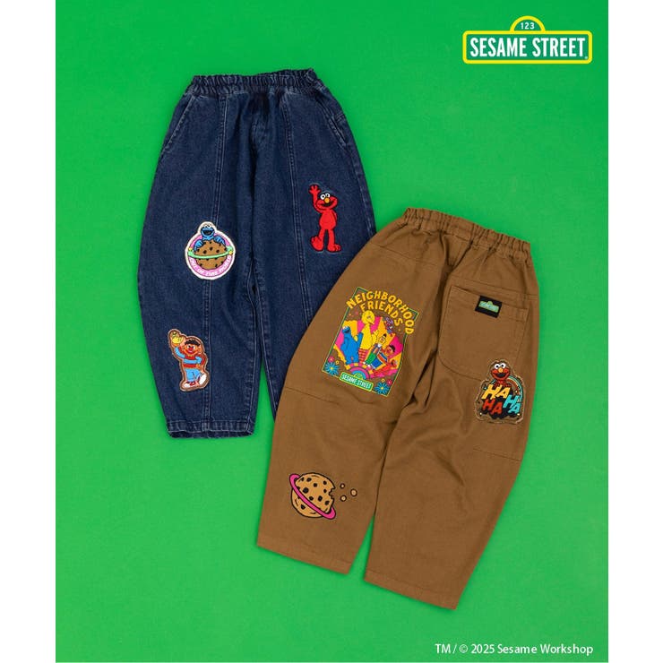 WEB限定  セサミストリート ワッペンパンツ  10分丈 | F.O.Online Store | 詳細画像22 