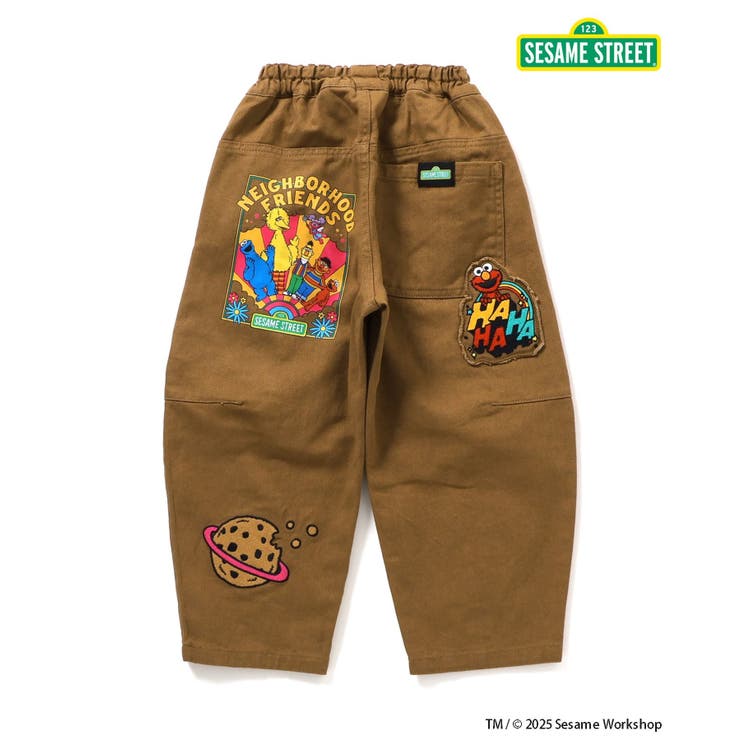 WEB限定  セサミストリート ワッペンパンツ  10分丈 | F.O.Online Store | 詳細画像3 