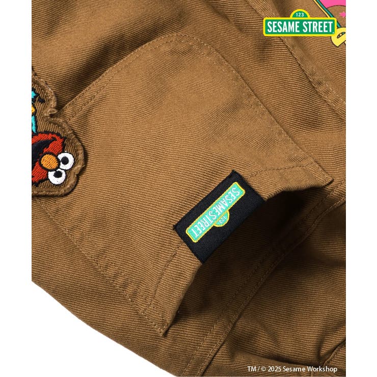 WEB限定  セサミストリート ワッペンパンツ  10分丈 | F.O.Online Store | 詳細画像7 