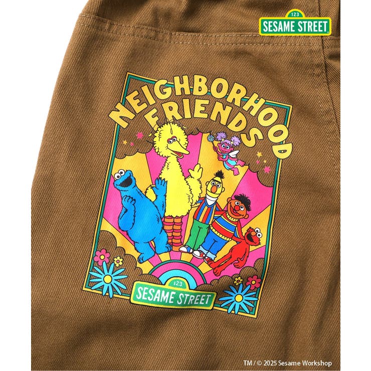WEB限定  セサミストリート ワッペンパンツ  10分丈 | F.O.Online Store | 詳細画像9 