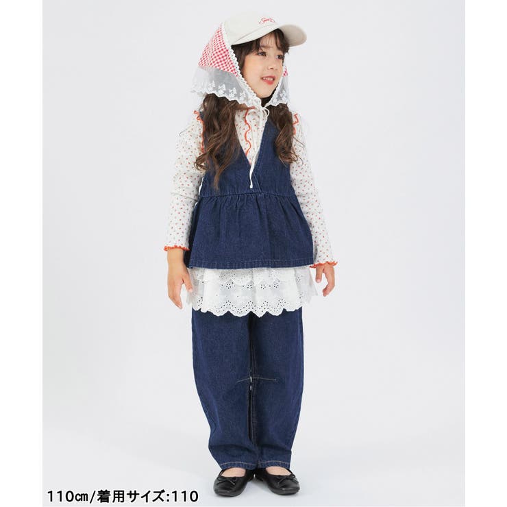 カーブデニムパンツ(セットアップ可)  10分丈 | F.O.Online Store | 詳細画像3 