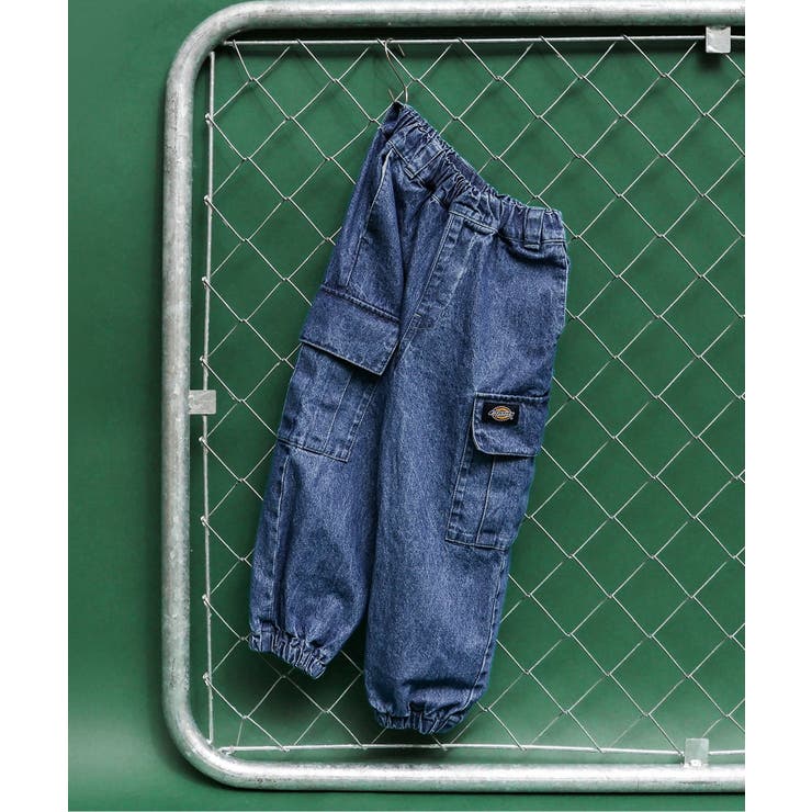 ブルー | WEB限定【Dickies】デニムカーゴパンツ  10分丈 | F.O.Online Store