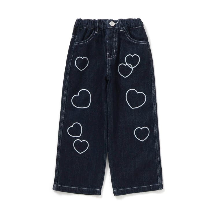 チェーン刺繍ワイドデニムパンツ | F.O.Online Store | 詳細画像1 