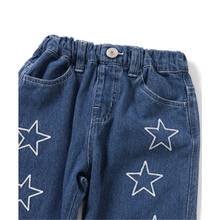 チェーン刺繍ワイドデニムパンツ | F.O.Online Store | 詳細画像3 