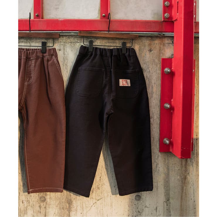 ブラック | WEB限定  やわらかテーパードパンツ  10分丈 | F.O.Online Store