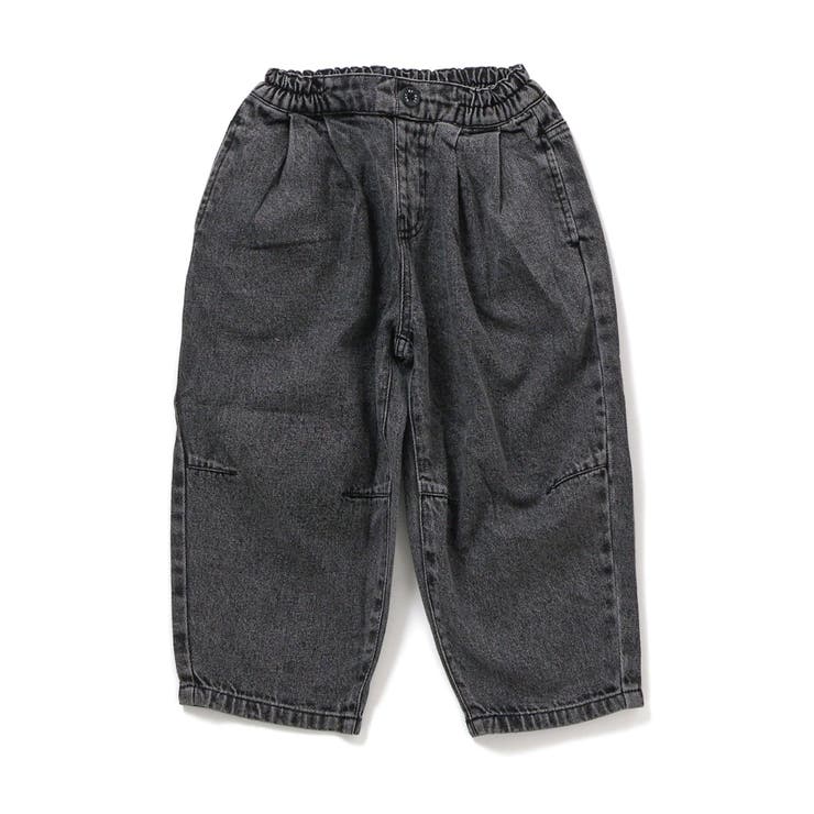 ブラック | ワイドタックパンツ  10分丈 | F.O.Online Store