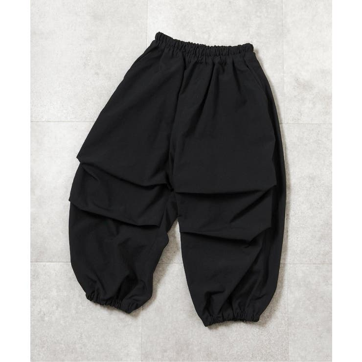 ブラック | パラシュートパンツ  10分丈 | F.O.Online Store