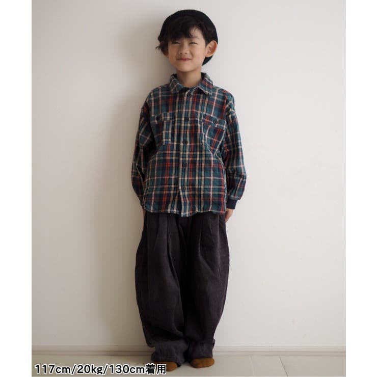 バルーンタックコーデュロイパンツ  10分丈 | F.O.Online Store | 詳細画像12 