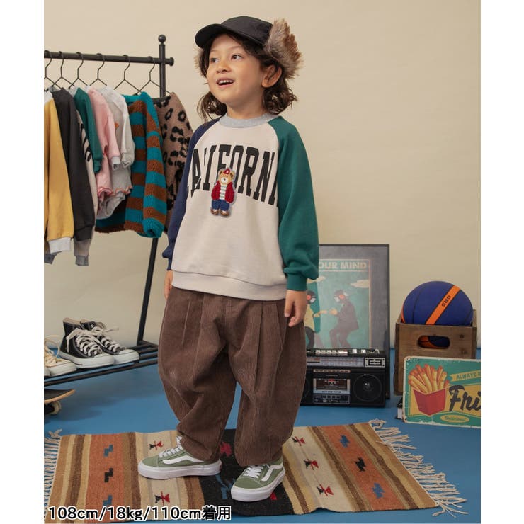 バルーンタックコーデュロイパンツ  10分丈 | F.O.Online Store | 詳細画像4 