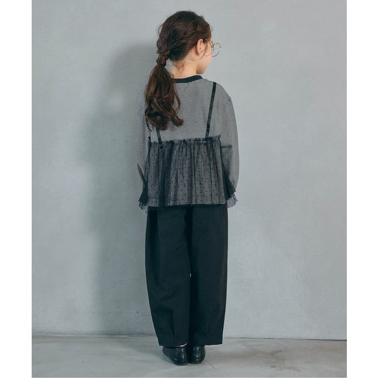 WEB限定  タックテーパードパンツ  10分丈 | F.O.Online Store | 詳細画像9 