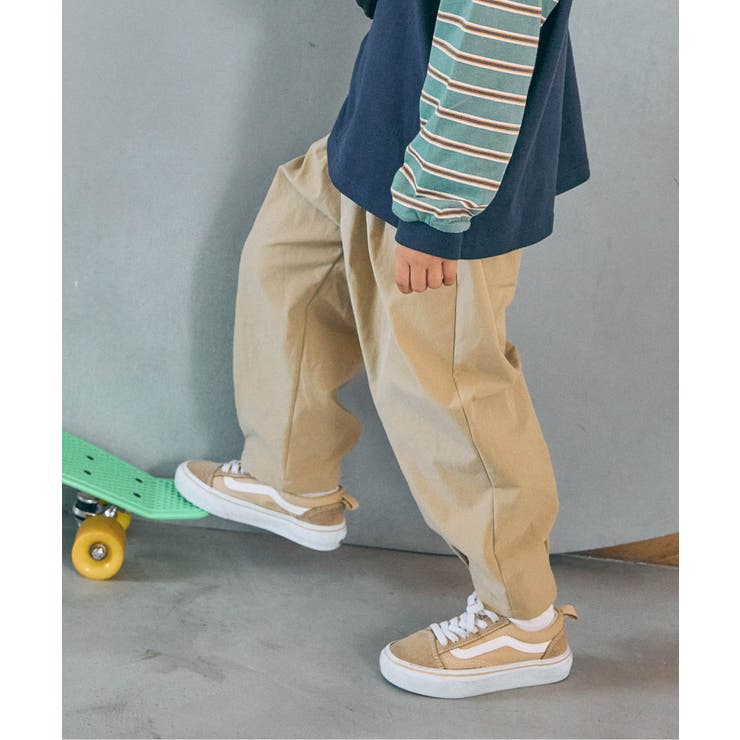 ベージュ | WEB限定  タックテーパードパンツ  10分丈 | F.O.Online Store