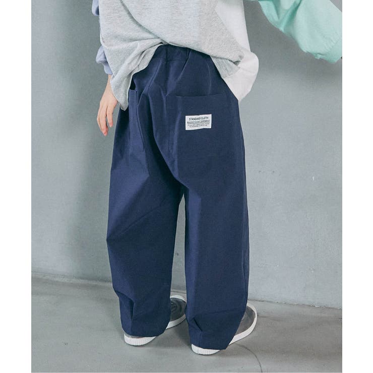 ネイビーブルー | WEB限定  タックテーパードパンツ  10分丈 | F.O.Online Store