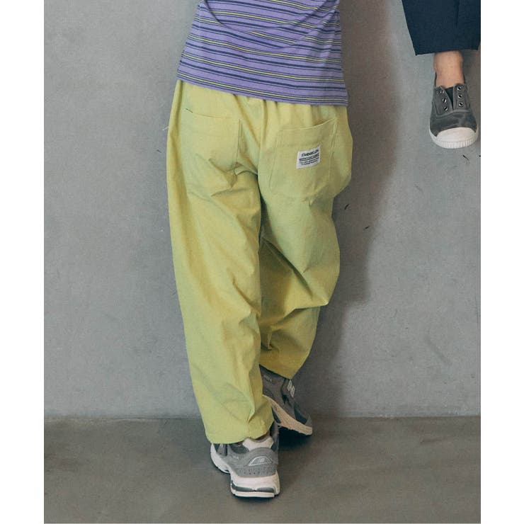 ライム | WEB限定  タックテーパードパンツ  10分丈 | F.O.Online Store