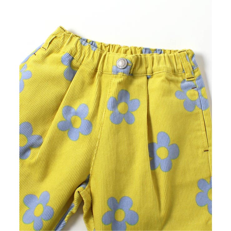 総柄ワンタックコーデュロイパンツ  10分丈 | F.O.Online Store | 詳細画像10 