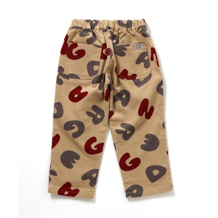 総柄ワンタックコーデュロイパンツ  10分丈 | F.O.Online Store | 詳細画像2 