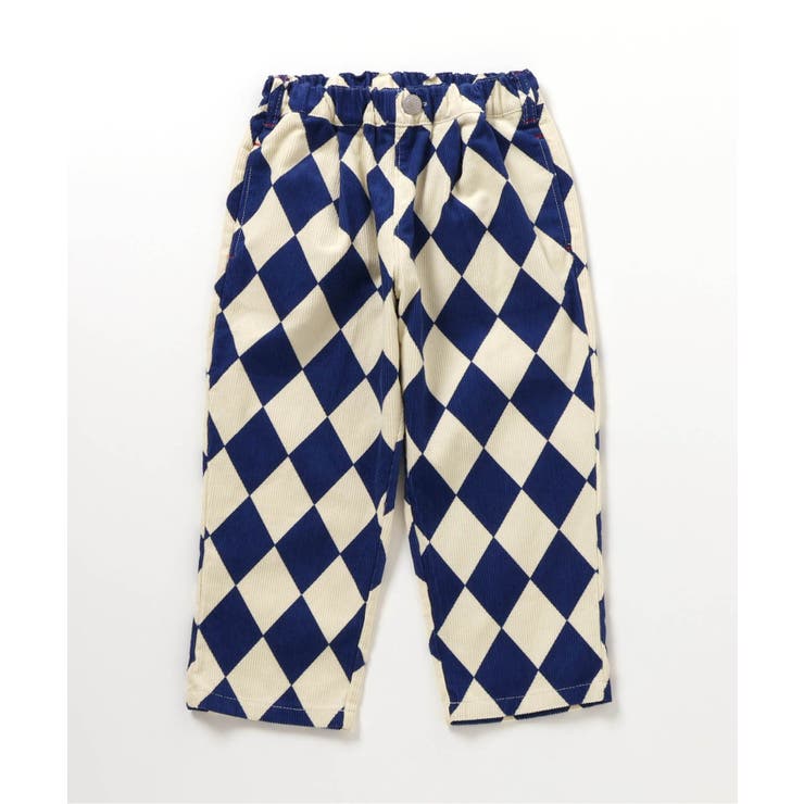 総柄ワンタックコーデュロイパンツ  10分丈 | F.O.Online Store | 詳細画像3 