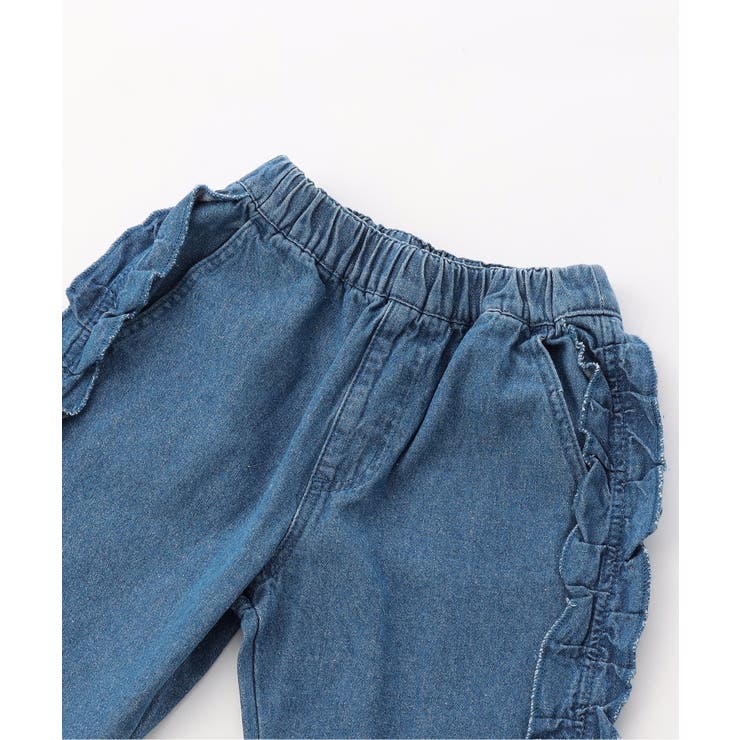 フリルデニムパンツ  10分丈 | F.O.Online Store | 詳細画像3 