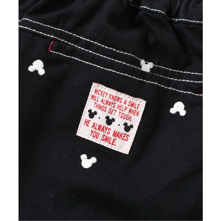 WEB限定 ディズニーキャラクター 総刺繍ワイドパンツ[品番
