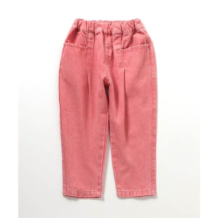 ピンク | カラーデニムワイドパンツ  10分丈 | F.O.Online Store