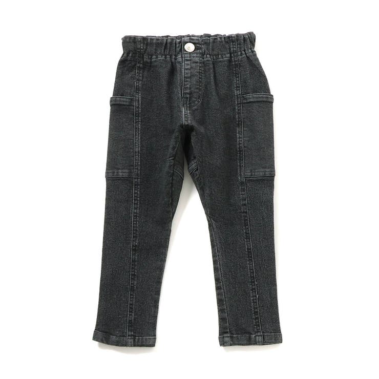 ブラック | らくらくストレッチサイドポケットパンツ  10分丈 | F.O.Online Store