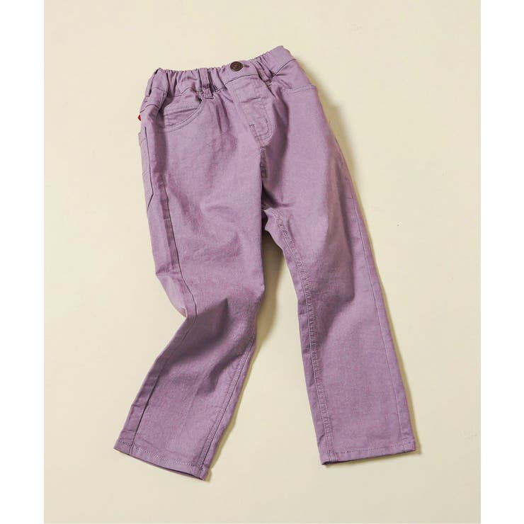 パープル | すぽ軽テーパードパンツ  10分丈 ストレッチ | F.O.Online Store