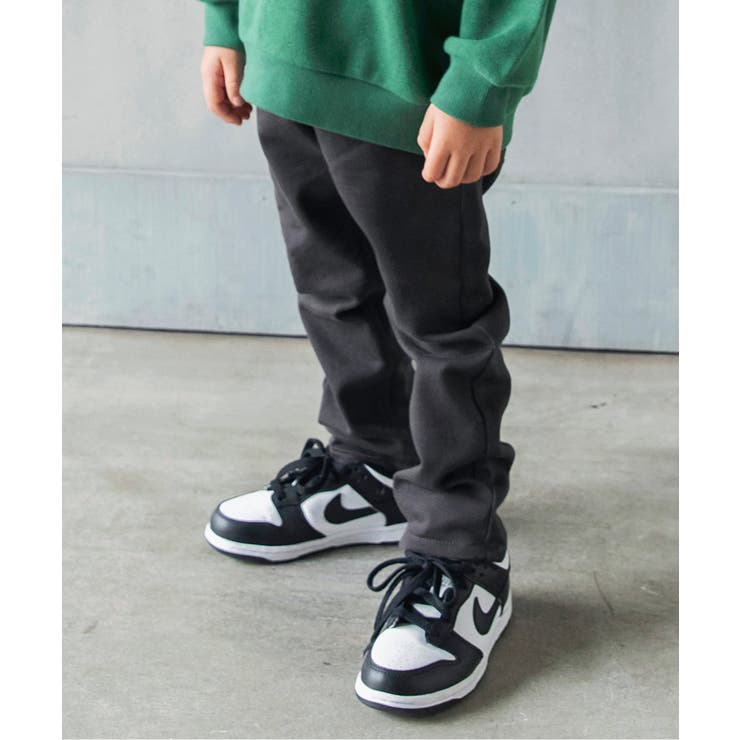 チャコール | あったかすぽ軽テーパードパンツ  10分丈 ストレッチ | F.O.Online Store