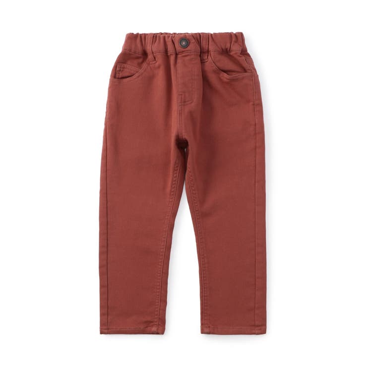 レッド | あったかすぽ軽テーパードパンツ  10分丈 ストレッチ | F.O.Online Store