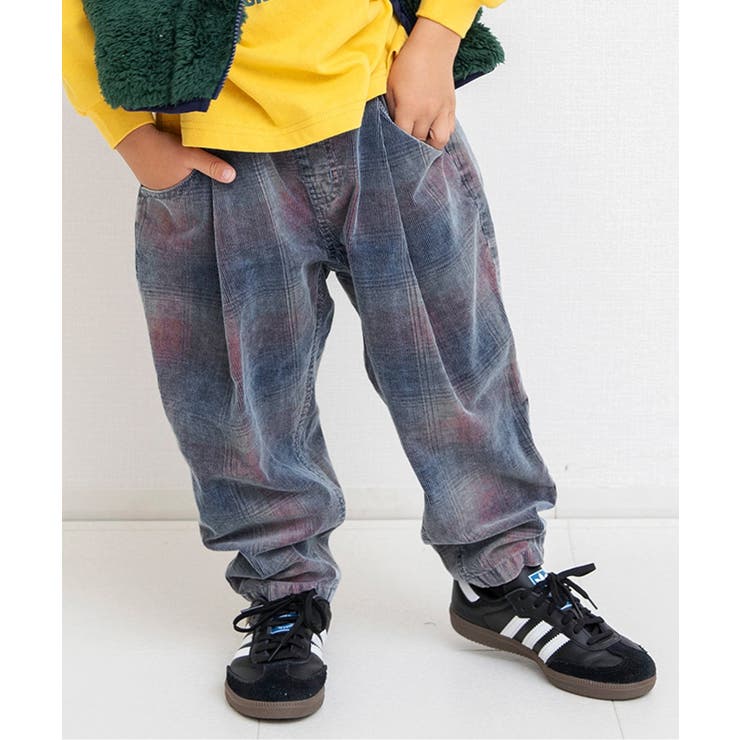 インディゴコーデユロイチェックパンツ | F.O.Online Store | 詳細画像1 